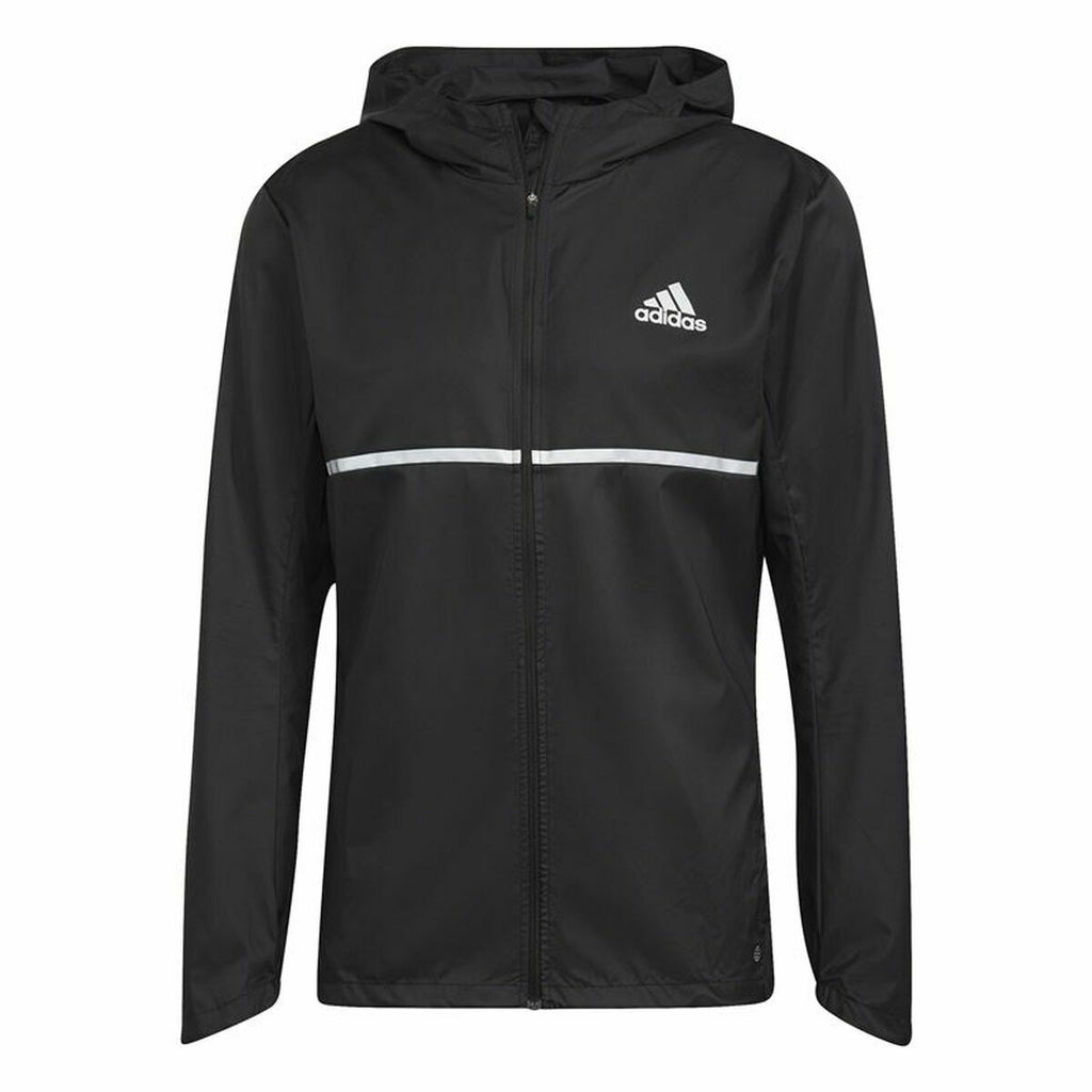 Men's Sports Jacket Adidas Own the Run Black-1