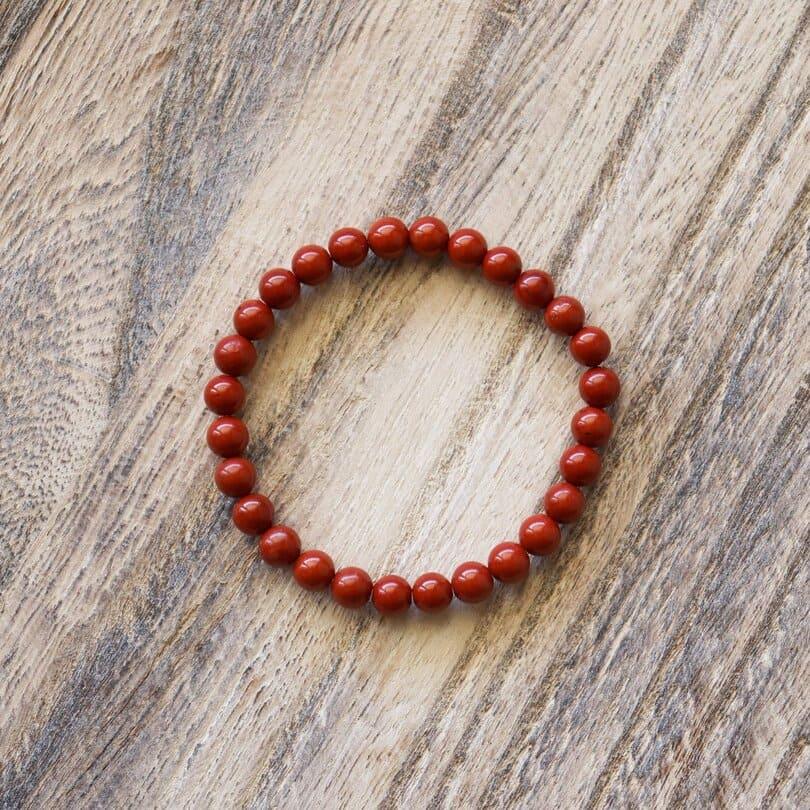 Red Jasper Bracelet ✦ Energy, Courage and Motivation-3