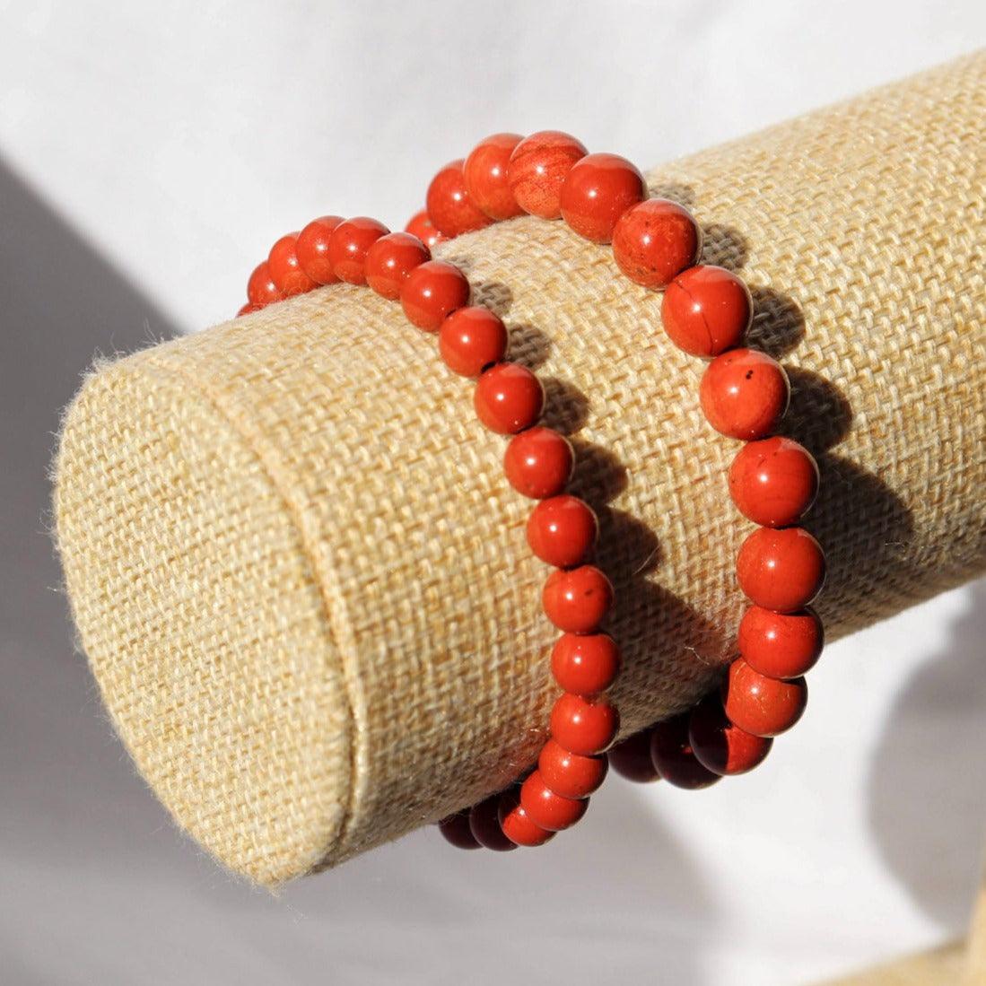 Red Jasper Bracelet ✦ Energy, Courage and Motivation-0