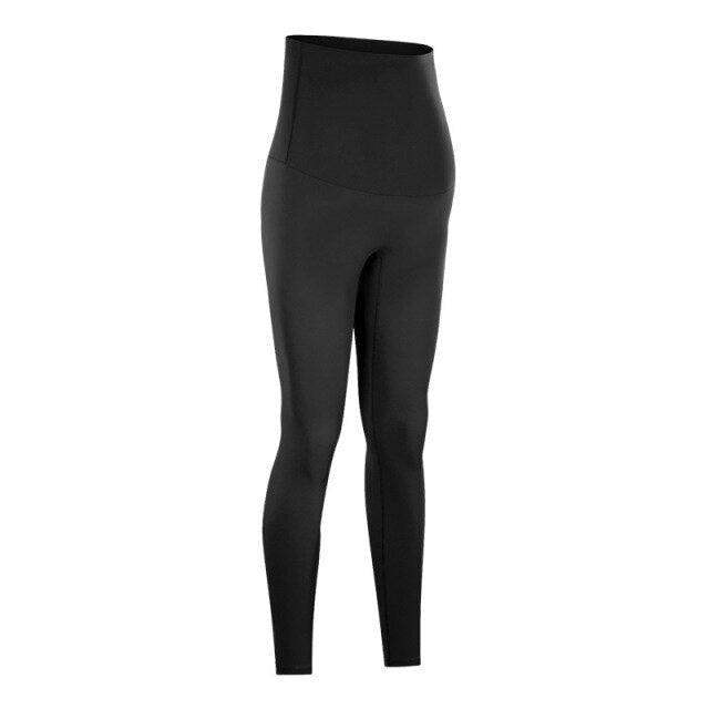 Buttery-soft High Rise Yoga Pants Sport Gym Leggings Pregnant Woman Four-ways Stretchy Home Fitness Workout Leggings-2