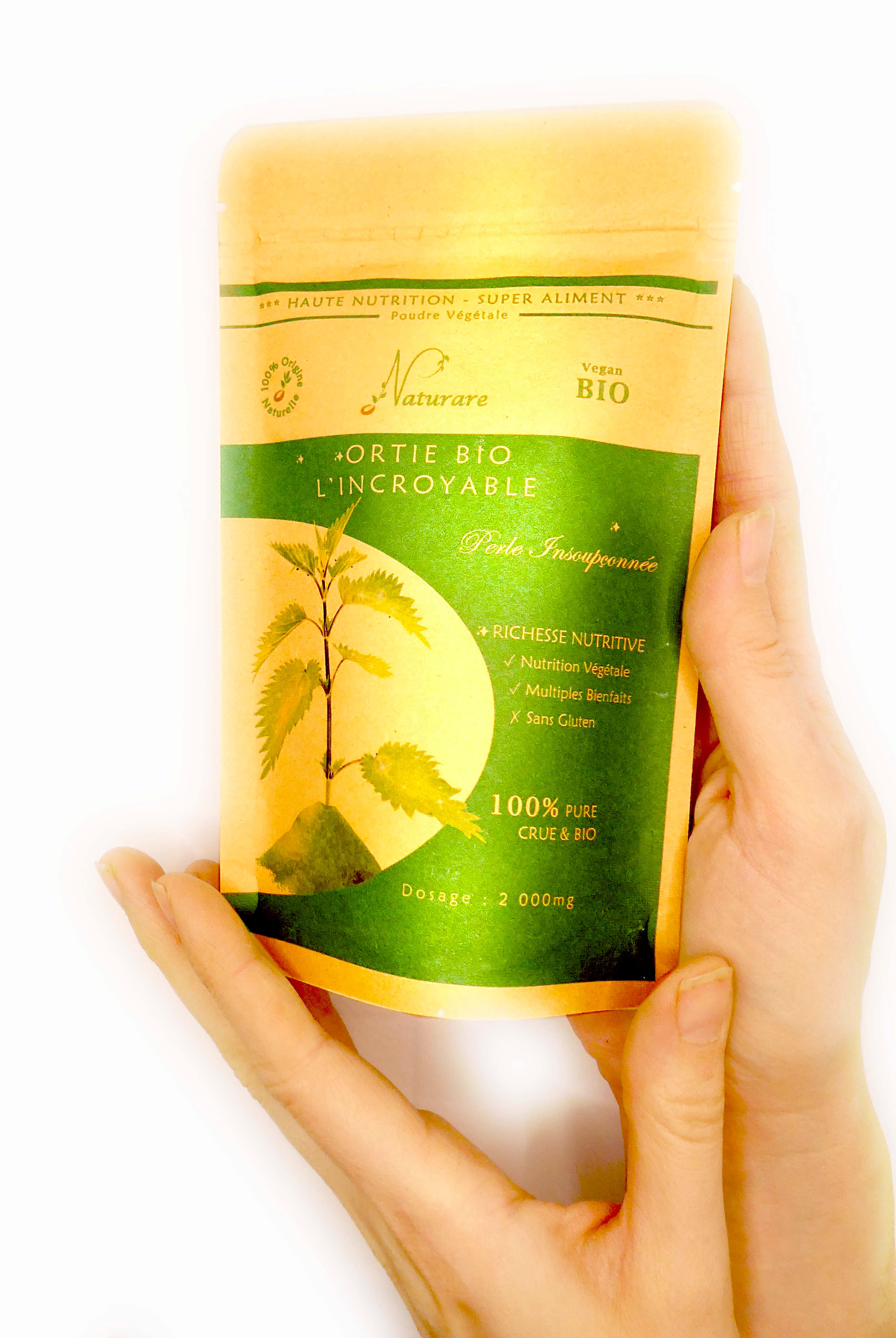 THE INCREDIBLE ORGANIC NETTLE - Food Supplement-2