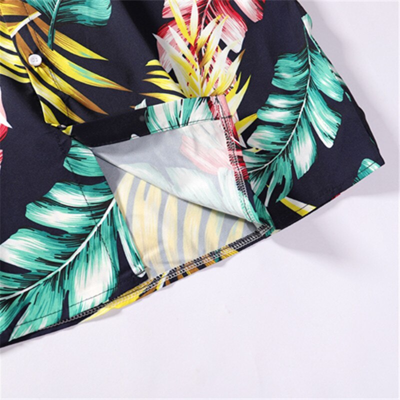 Summer Mens Colorful Hawaiian Shirt Hip Hop Streetwear Full Print Shirts Harajuku Loose Casual Camisa Masculina Shirt-1