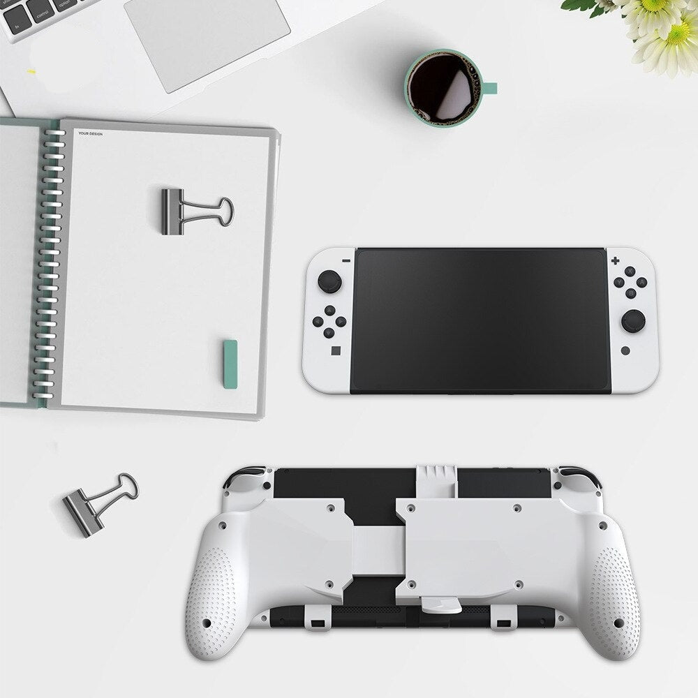3in1 Grip Handle for Nintend Switch OLED/Switch Lite Console Stretch Game Holder Protective Shell Handle Case Accessories-1