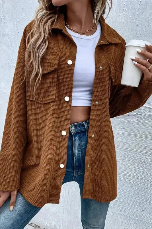 StreetSmart Texture Shacket-3