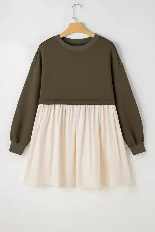 Urban Poplin Mini Dress-4